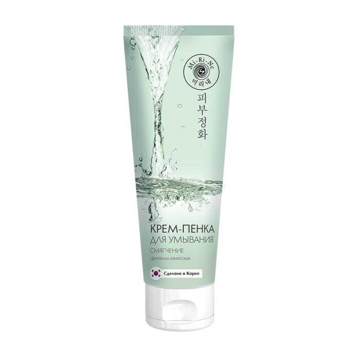 Крем-пенка смягчающая для умывания для сухой чувствительной кожи лица 100 мл