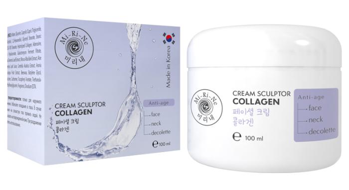 Крем-скульптор для кожи лица,шеи и декольте омолаживающий Collagen 100 мл