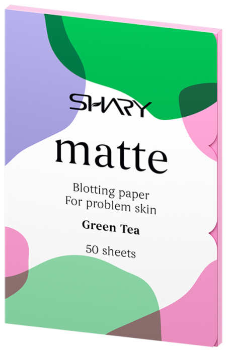 Салфетки для лица матирующие для проблемной кожи Зеленый чай 12 г