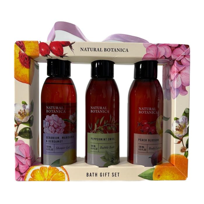 Подарочный набор № 71 Гель для душа 120мл, лосьон для тела 120мл, пена для ванны 120мл