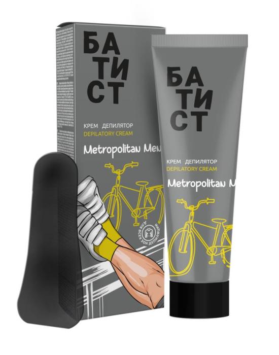 Крем-депилятор Metropolitan для мужчин 100 мл