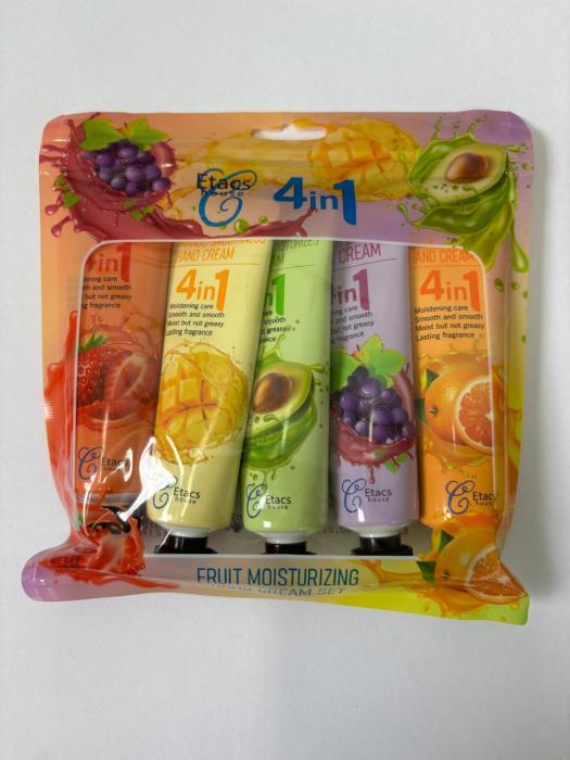 Набор Крем для рук 4в1 Fruit Фруктовый 5шт