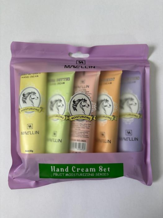 Набор Крем для рук Лошадь фиолетовый 5шт