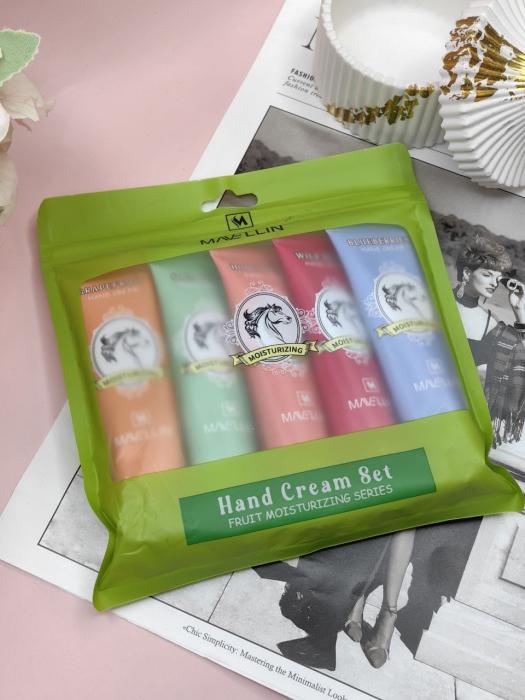 Набор Крем для рук Лошадь зеленый 5шт