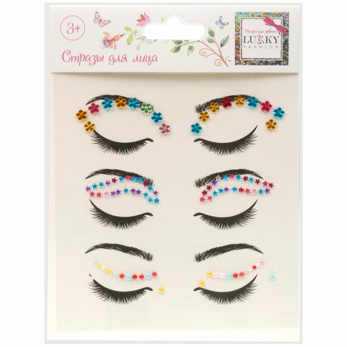 Стразы для глаз Бриллиантовые стрелки 1 шт