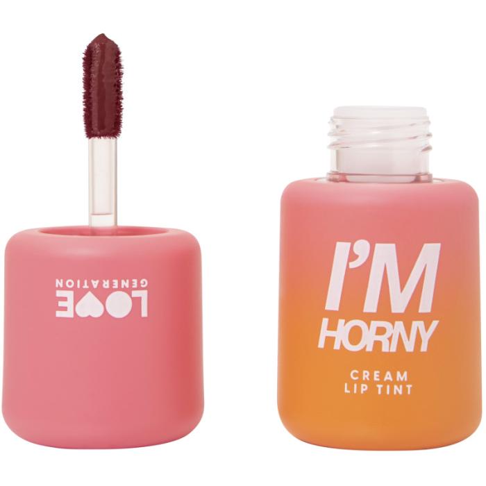 Тинт для губ I'm Horny кремовый, стойкий № 05 Cherish The Day винный