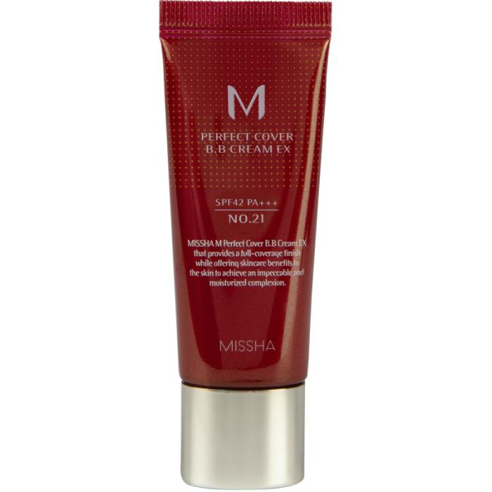 М Perfect Cover BB Cream EX Тональный BB крем Идеальное покрытие SPF42 PA № 21 20мл