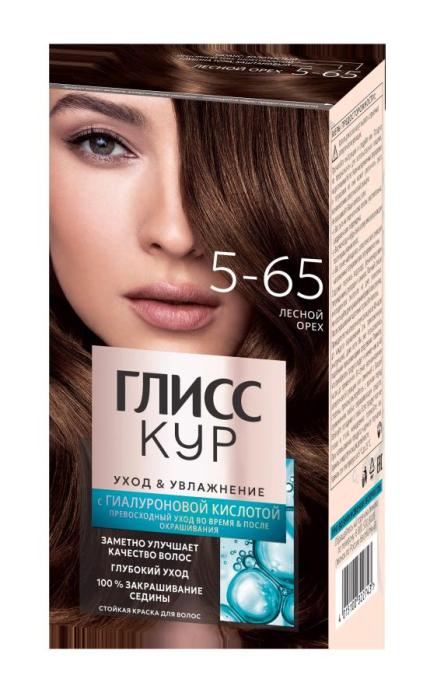 Уход&Увлажнение Краска для волос № 5-65 Лесной орех