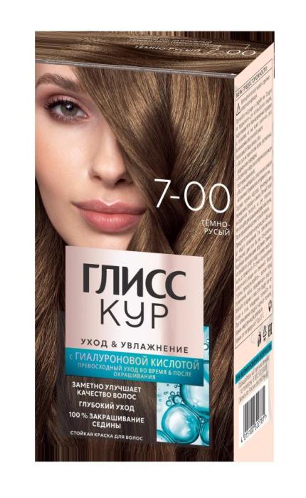 Уход&Увлажнение Краска для волос № 7-00 Тёмно-русый