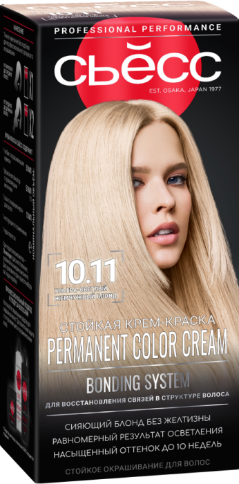 Краска для волос № 10-11 Ультра-светлый жемчужный блонд