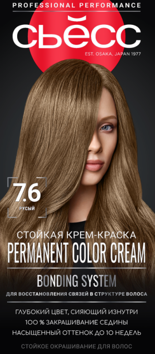 Краска для волос № 7-6 Русый
