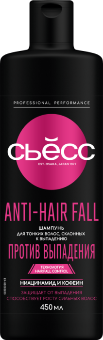 Anti-hair fall Шампунь для тонких, склонных  выпадению волос 450 мл