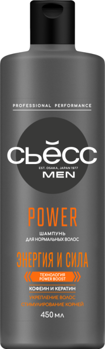 Men Power Шампунь для нормальных волос 450 мл