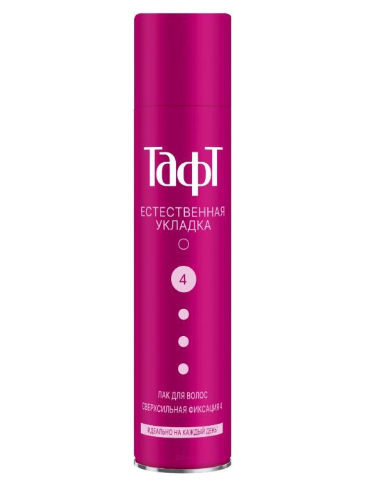 Лак для волос Естественная укладка сверхсильная фиксация 225 мл