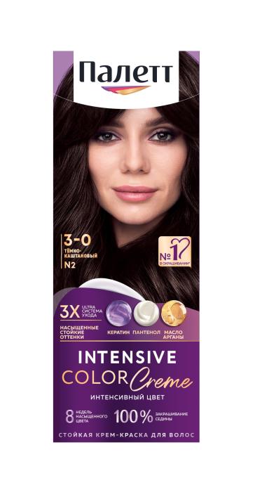 Стойкая крем-краска № N 2 Тёмно-каштановый