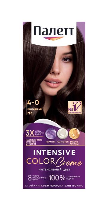 Стойкая крем-краска № N 3 Каштановый
