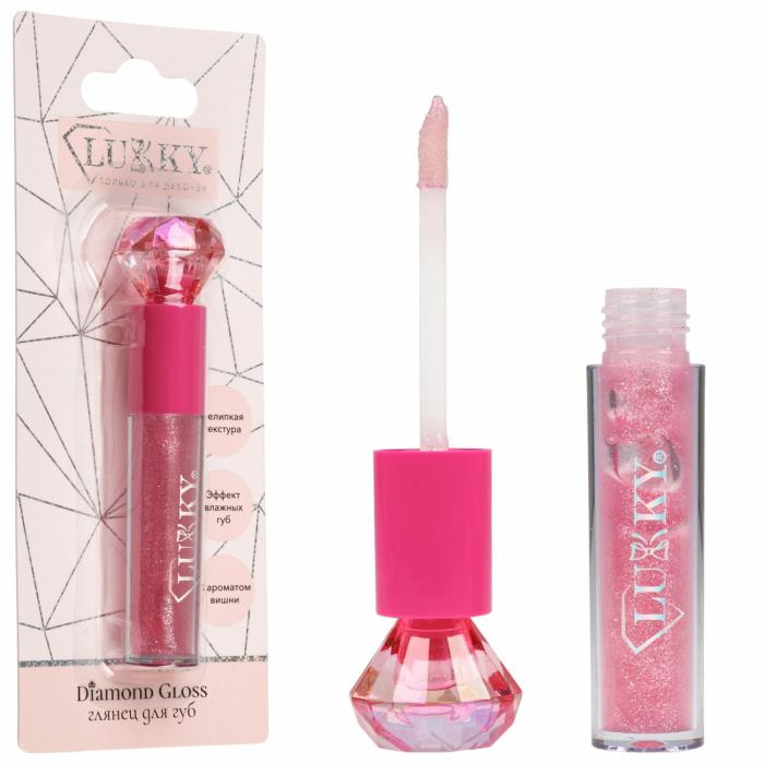 Diamond Gloss Глянец для губ сияющий с ароматом вишни 3,5 мл