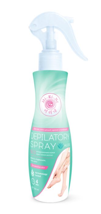 Крем-спрей для экспресс-депиляции для чувствительной кожи 150 мл