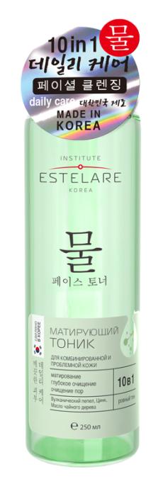 Тоник для лица для комбинированной проблемной кожи 10в1 матирующий с цинком 250 мл