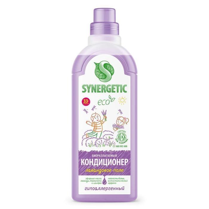 Биоразлагаемый кондиционер-ополаскиватель для белья Лавандовое поле (33+ стирки) 1 л