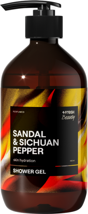 Гель для душа парфюмированный Сандал и сычуаньский перец Relaxing 450 мл