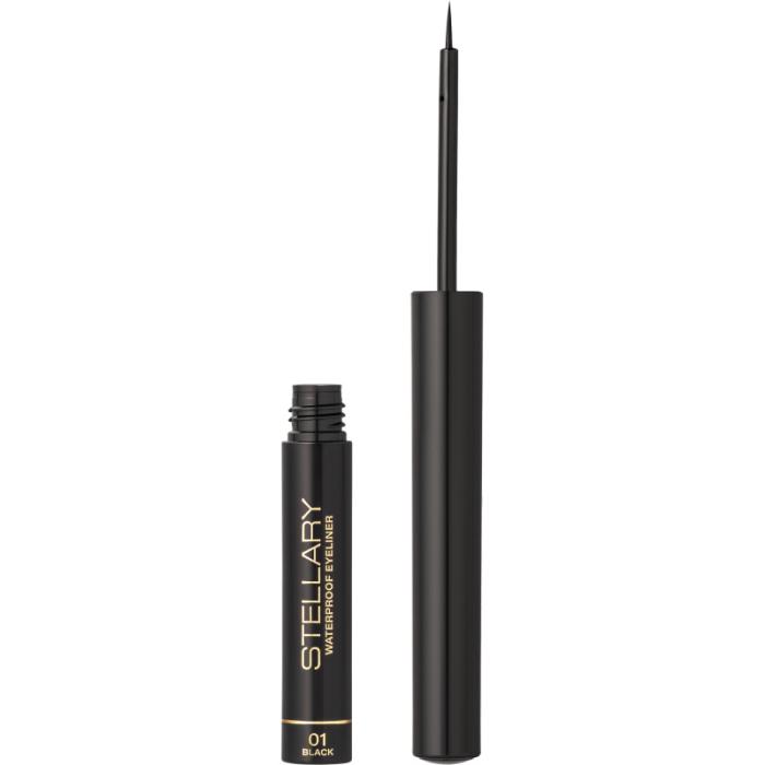 Подводка для глаз Waterproof eyeliner Black водостойкая чёрный