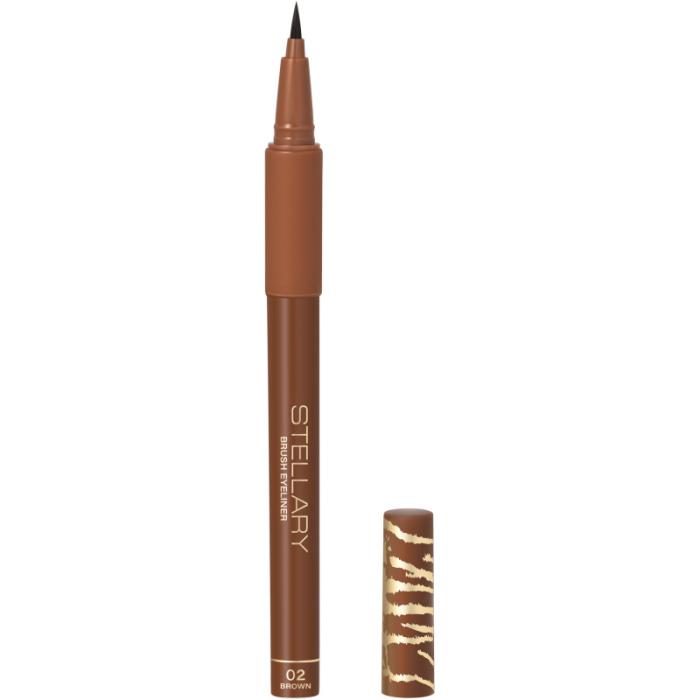 Подводка для глаз Wild Eyeliner Brown с аппликатором кистью коричневый