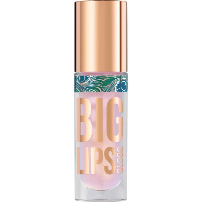 Блеск для губ Lipgloss Big Lips № 02 Not your angel светло-розовый с блестками