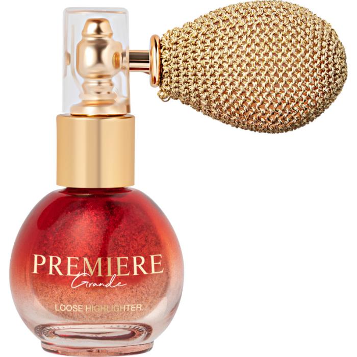 Рассыпчатый хайлайтер Premiere Grande золотистый