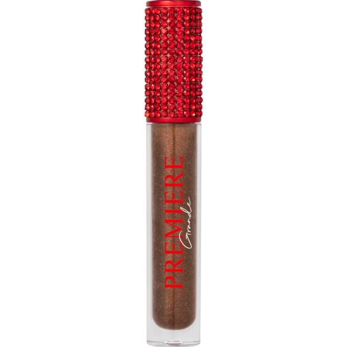 Блеск для губ Premiere Grande коричневый с золотыми частицами