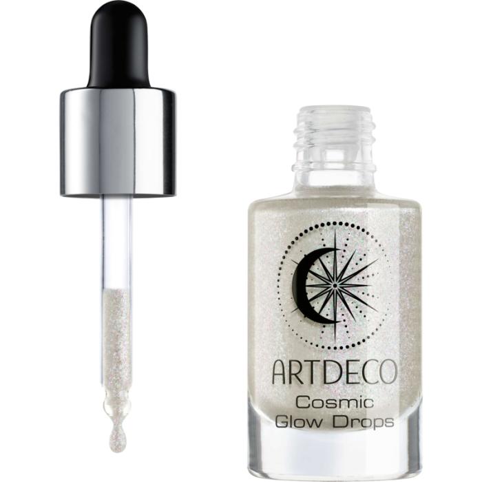 Масло с шиммером для тела и лица COSMIC GLOW DROPS сверкающий