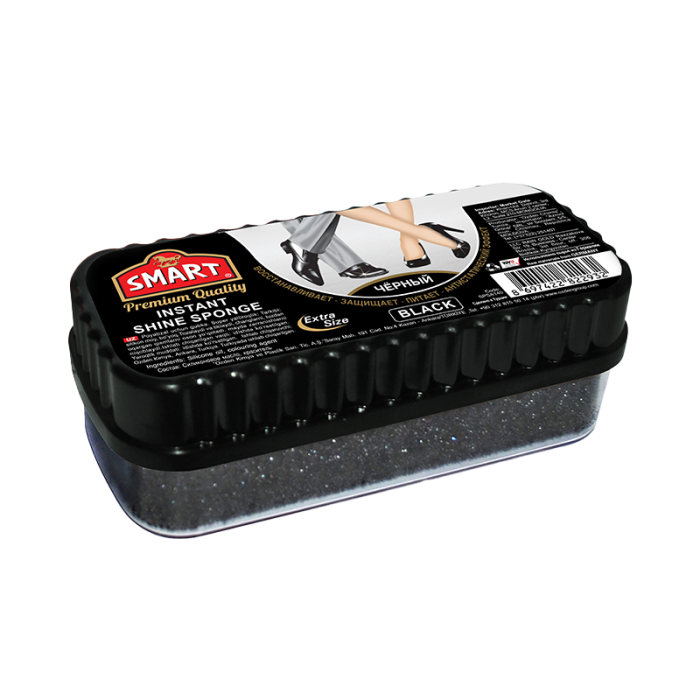 Губка для обуви большая black 34 г