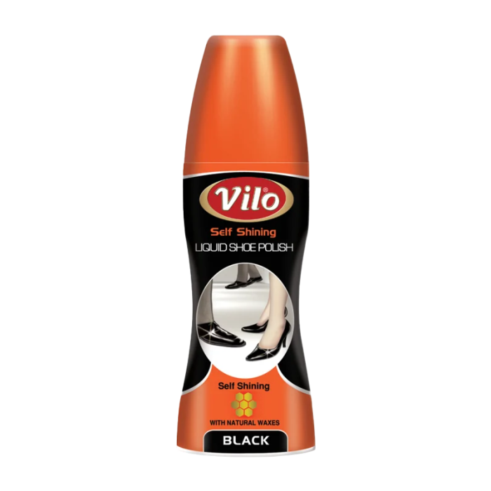 Краска для обуви жидкая водоотталкивающая black 80 мл