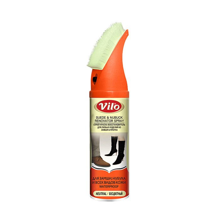 Спрей краска восстановитель для любых изделий из замши neutral 200 мл