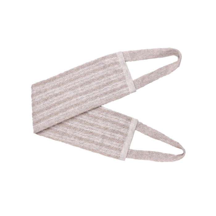 Мочалка массажная  с вертикальными полосами 1 шт