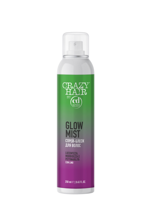 Crazy Hair Спрей-блеск для волос Glow Mist 250 мл