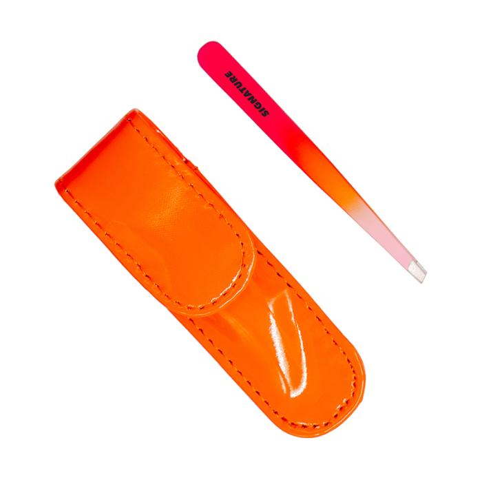 Пинцет со скошенными кончиками Sunset 1 шт