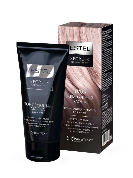 Secrets Цвет-эксперт Маска для волос тонирующая 10/65 Жемчужный Блонд 150 мл