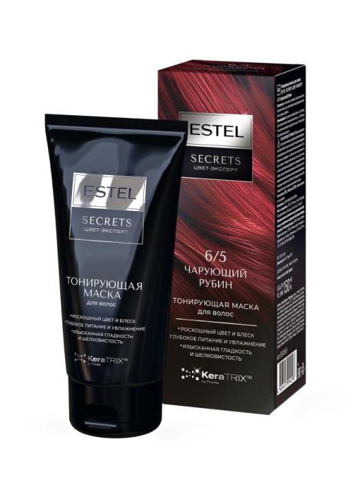 Secrets Цвет-эксперт Маска для волос тонирующая 6/5 Чарующий Рубин 150 мл