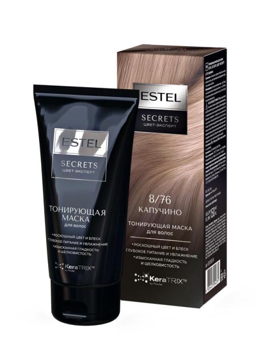 Secrets Цвет-эксперт Маска для волос тонирующая 8/76 Капучино 150 мл