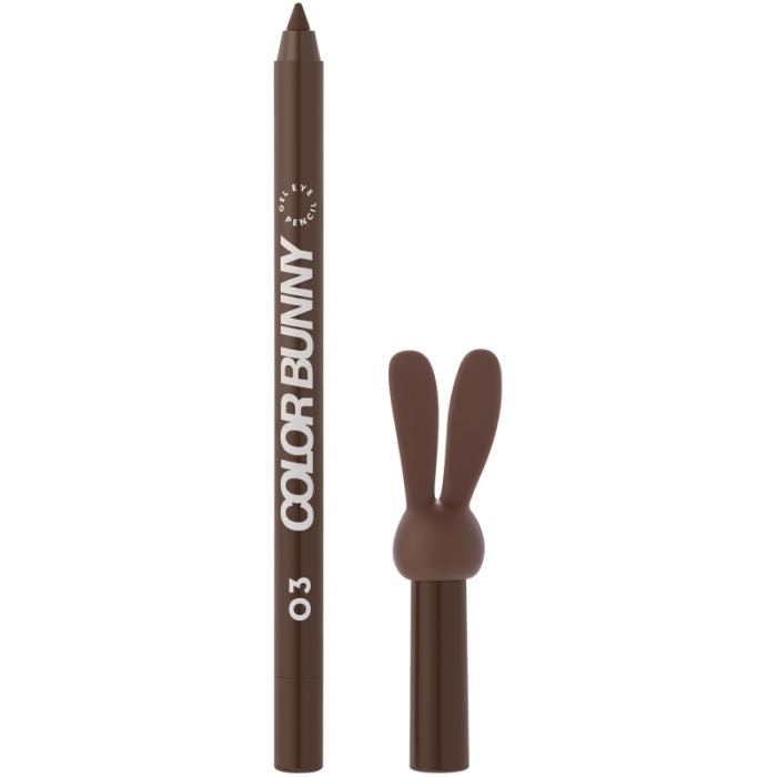 Карандаш гелевый для глаз Gel Eye Pencil "Color Bunny" № 03 Cuddles - коричневый
