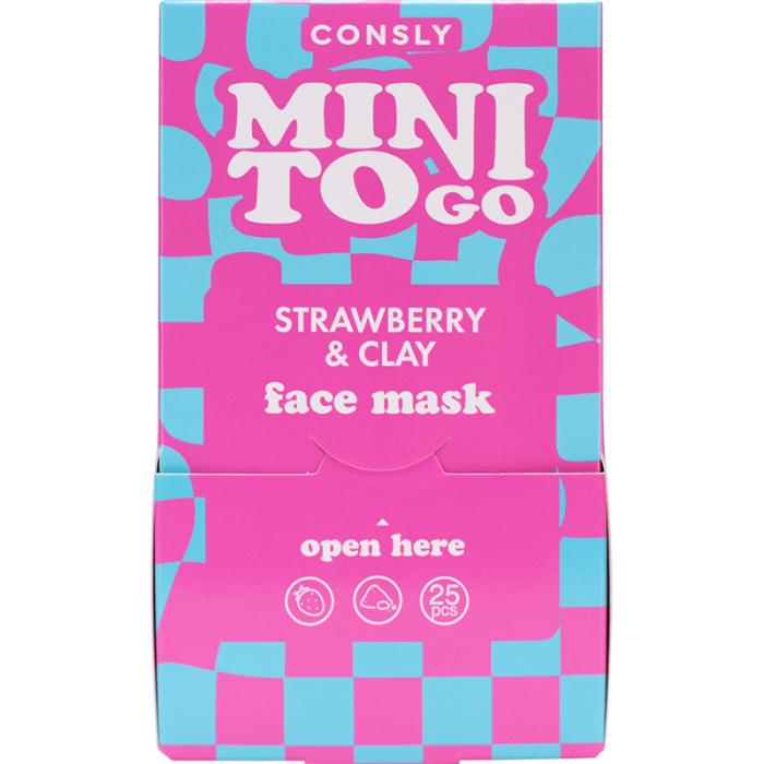 Глиняная маска с цинком и экстрактом клубники 5 по 25шт мл