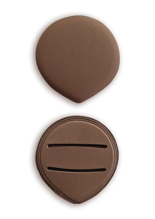 Спонж для макияжа зефирка шоколадный 2 шт