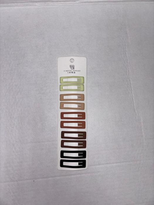 Зажим для волос Прямоугольный 10 шт