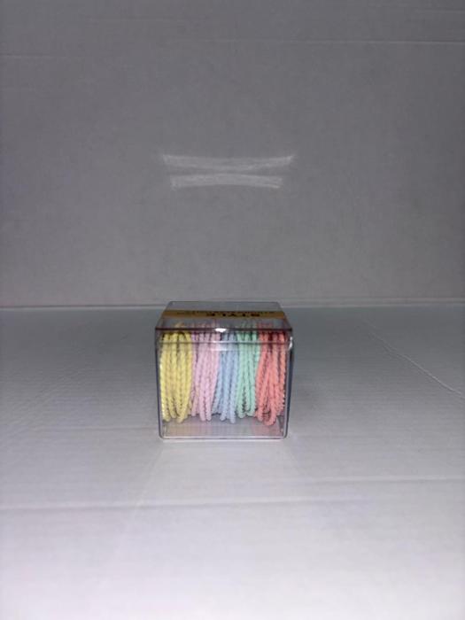 Набор резинок для волос в коробе 50шт 1 шт