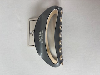 Заколка-краб для волос корейский стиль La France Серая 1 шт