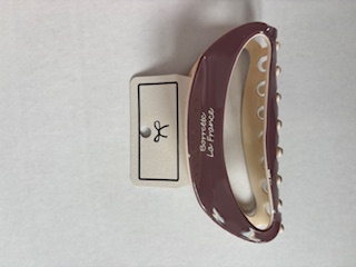 Заколка-краб для волос корейский стиль La France Сиреневая 1 шт