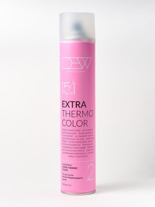 Extra Termo Color Лак сверхсильной фиксации 15в1 термозащита цвета 500 мл