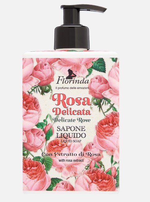 Жидкое мыло  Rosa Delicata  / Нежная Роза 500 мл