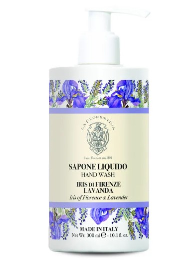 Жидкое мыло POMARIO Iris of Florence & Lavender / Флорент Ирис и Лаванда 300 мл